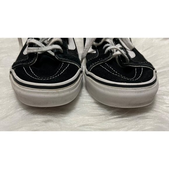 Vans Off The Wall Black White High Top Skateboard Shoes 721277  Women's  Size 10 - Picture 9 of 16
